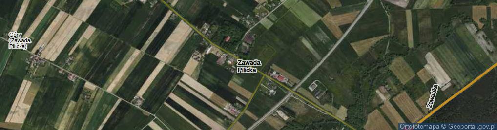 Zdjęcie satelitarne Zawada Pilicka ul.